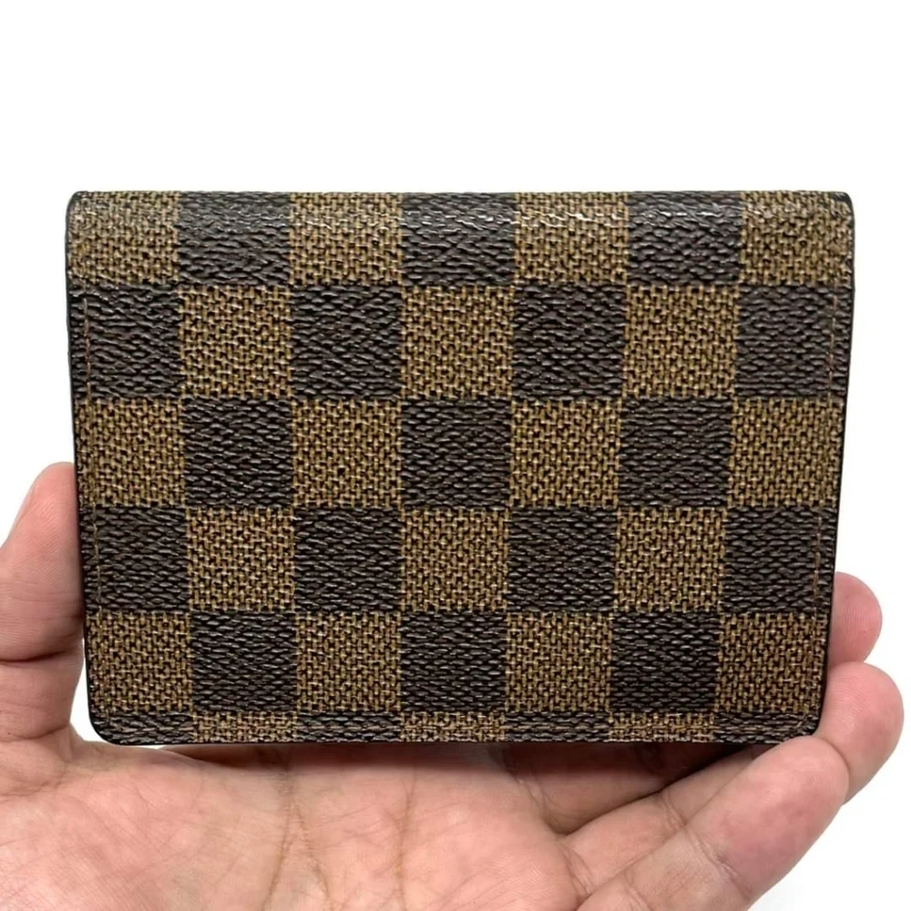 ▪️🟤 LV DAMIER COMMUTER PASS WALLET 🟤▪️